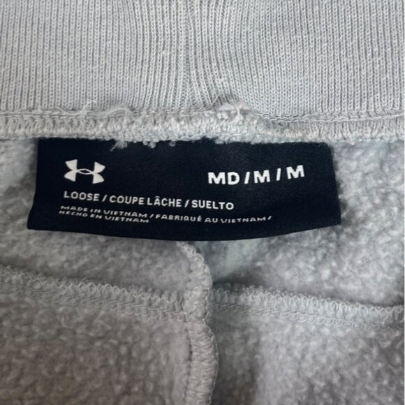 Under Armour Joggers Pants Activewear Womens Medium Grey Drawstring - Picture 8 of 8